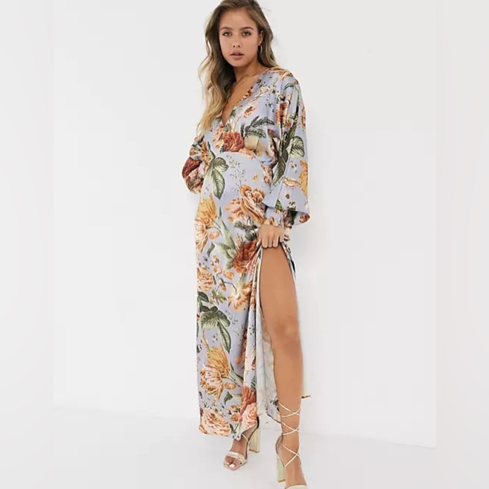 ASOS floral maxi
